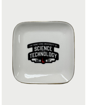 HKUST New Typography Ceramic Plate